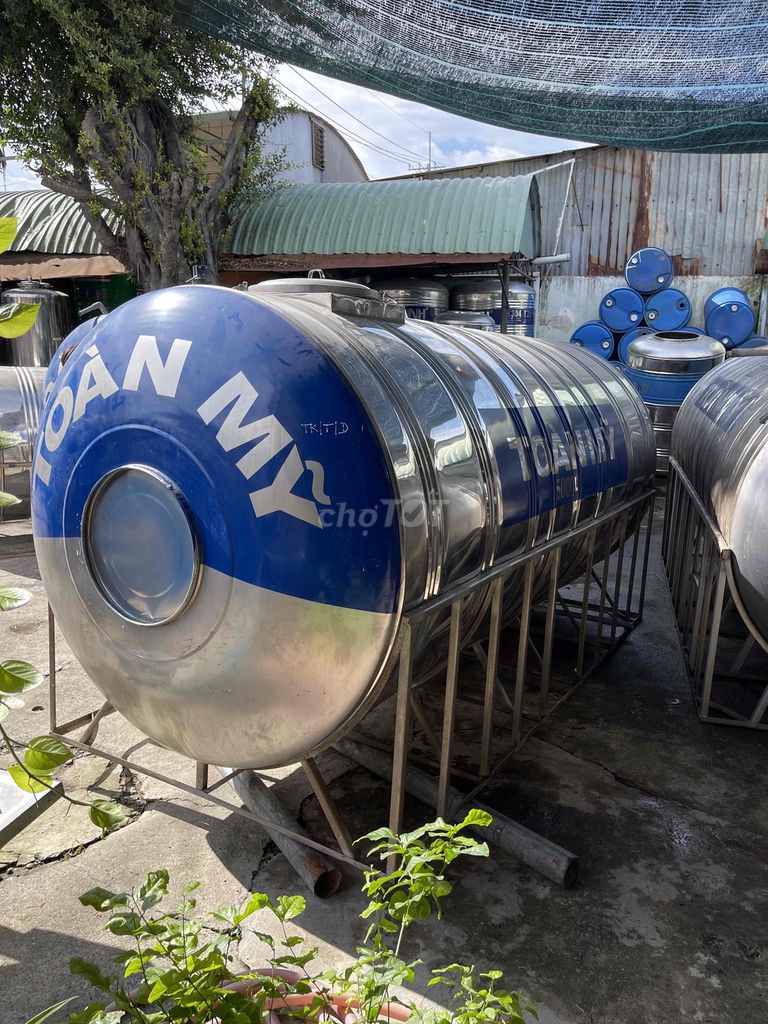 bồn inox 5000L toàn mỹ rẻ đẹp. Mua bán Nội thất, đồ gia dụng khác tại Huyện Củ Chi Tp Hồ Chí Minh được đăng bởi Luyện Phan hình 1