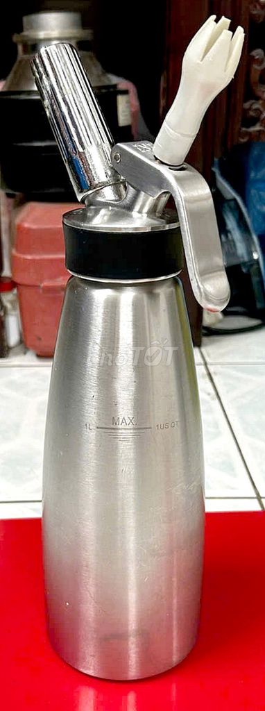 Bình xịt kem ISI 1L Bạc. Mua bán Dụng cụ nhà bếp tại Quận Phú Nhuận Tp Hồ Chí Minh được đăng bởi hòa 9 hình 1