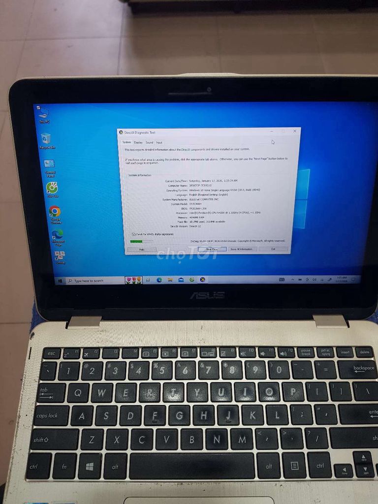 Asus TP203 Pentium N4200 4GB Vàng. Mua bán Laptop tại Quận Tân Phú Tp Hồ Chí Minh được đăng bởi Lơi hình 1