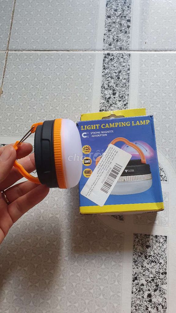 Đèn cắm trại 180 Lumens hút từ tính. Mua bán Đồ thể thao, Dã ngoại tại Quận 12 Tp Hồ Chí Minh được đăng bởi Nguyễn Huy Hải hình 1