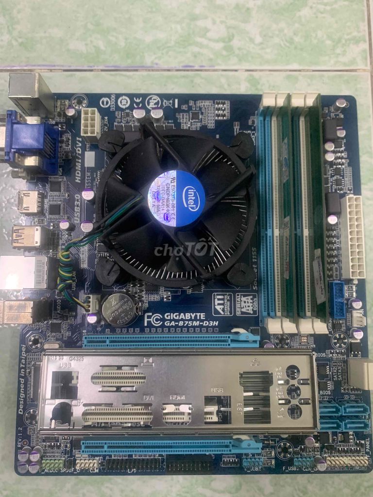 combo B75/i3-2100/4gb