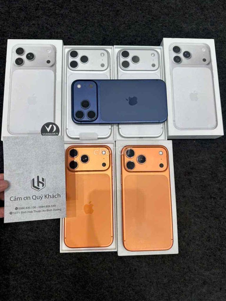 Apple iPhone 17 Pro Max Bạc Đã dùng. Mua bán Điện thoại tại Thành phố Thuận An Bình Dương được đăng bởi Lê Hà Stoer hình 1