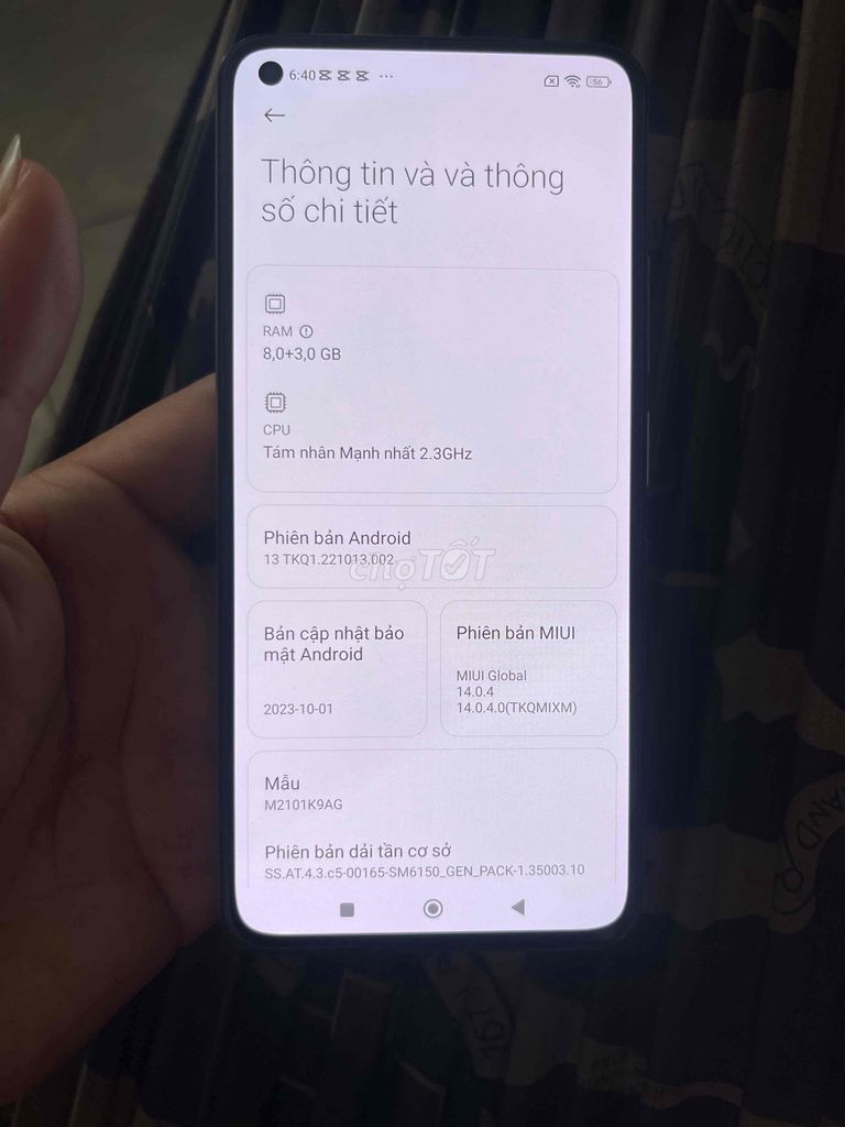 Xiaomi 11 Lite 8GB/128GB Vàng. Mua bán Điện thoại tại Thị xã Tân Uyên Bình Dương được đăng bởi truong hình 1