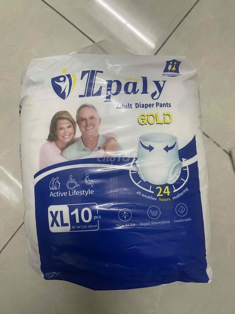 Tã quần người lớn Lpaly Gold XL. Mua bán Mẹ và bé tại Quận Gò Vấp Tp Hồ Chí Minh được đăng bởi Khánh Linh hình 1