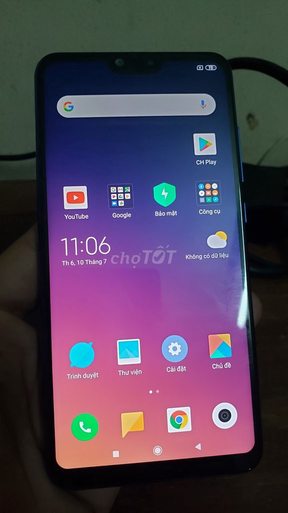 0783610344 - Xiaomi Mi 8 Lite Xanh Dương Rom 128G Máy zin đẹp