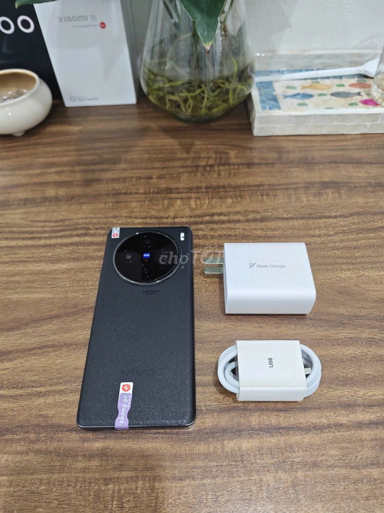 Vivo X100 5G 16/512 Đen sạc 80w có ship COD. Mua bán Điện thoại tại Quận Hoàng Mai Hà Nội được đăng bởi Trần Ngọc Hiếu hình 1