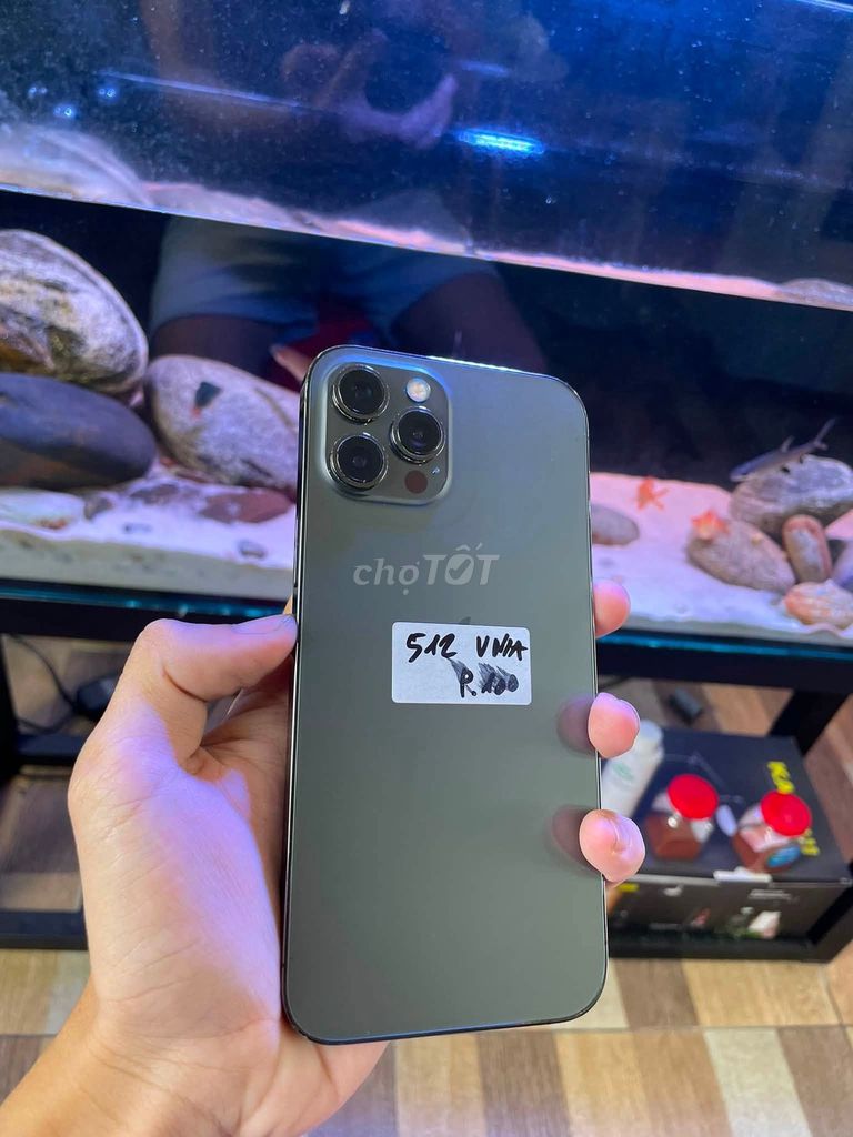 Apple iPhone 12 Pro Max 512GB Xám Đã sử dụng. Mua bán Điện thoại tại Thành phố Thủ Đức Tp Hồ Chí Minh được đăng bởi Hội Đồ Điện Tử hình 1