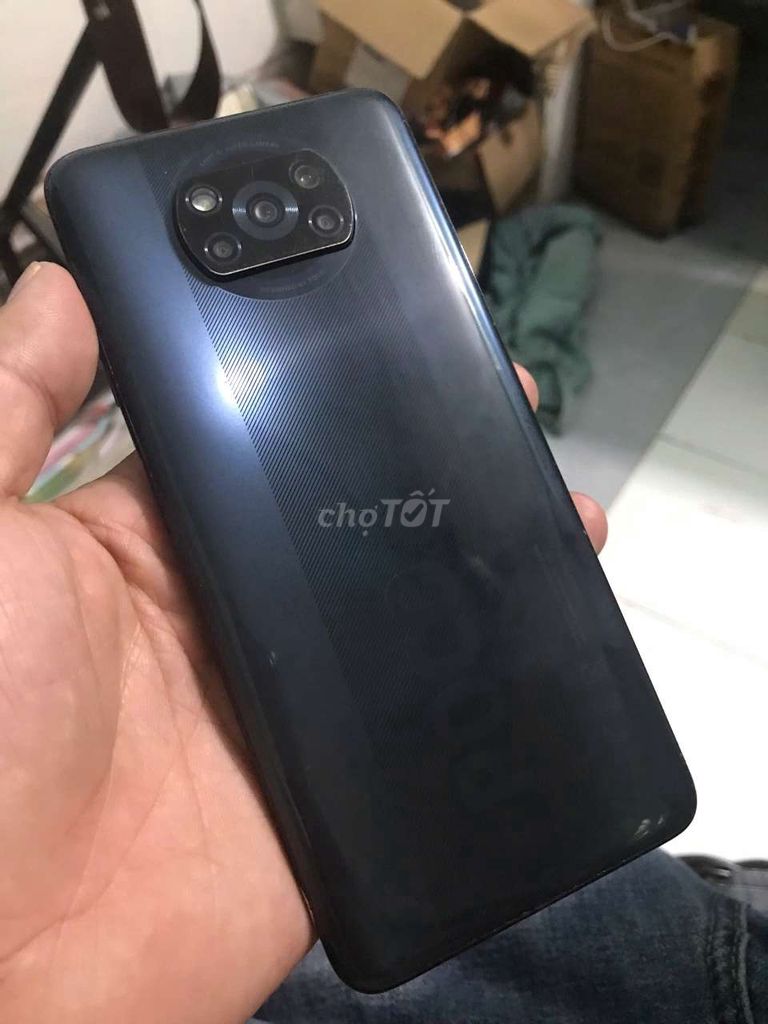 POCO X3 NFC 128GB Đen 6GB. Mua bán Điện thoại tại Thành phố Thủ Dầu Một Bình Dương được đăng bởi Hồng Trần Tiên hình 1