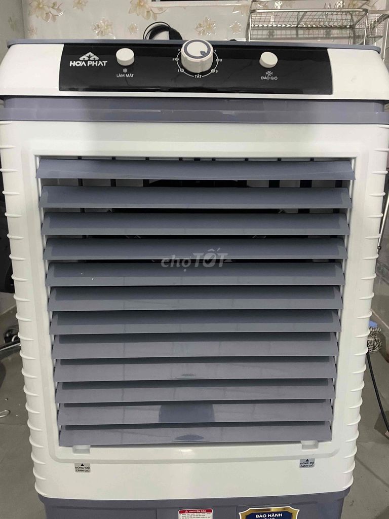 Quạt điều hòa Hòa Phát Trắng xám 35 lít. Mua bán Quạt tại Huyện Gò Dầu Tây Ninh được đăng bởi Đức Duy hình 1