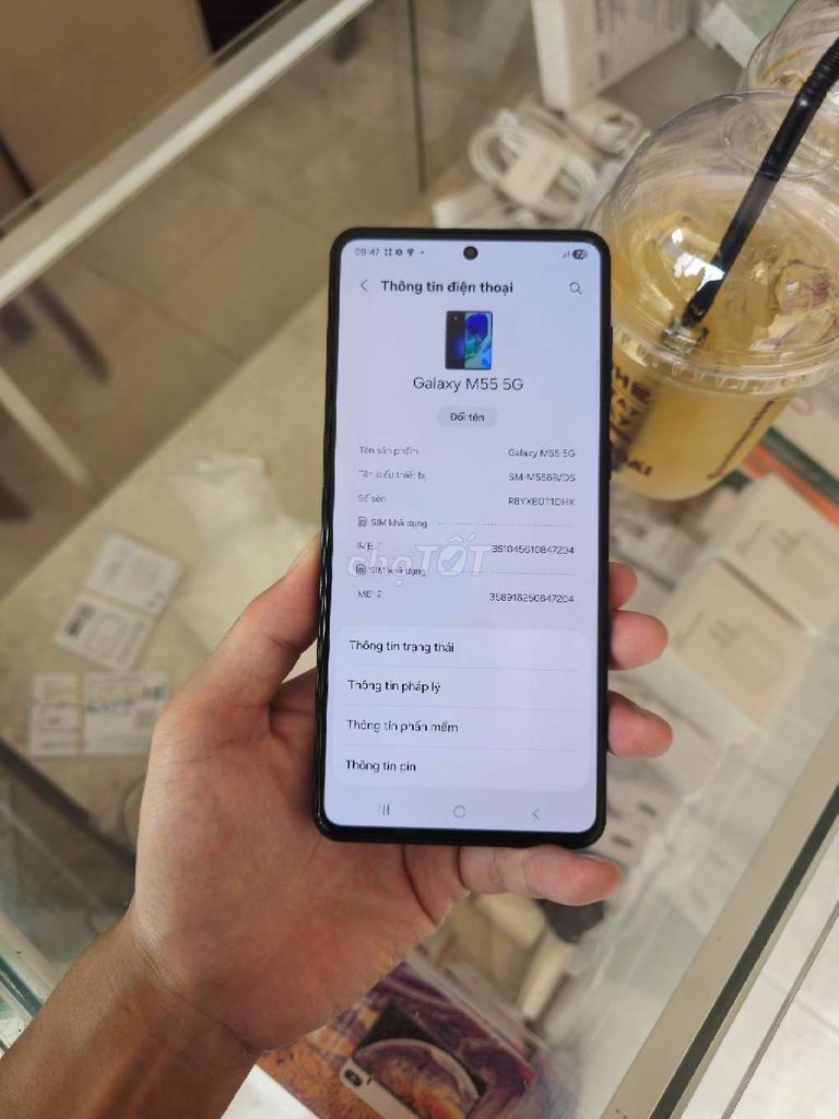 Samsung M55 5G Ram12gb bộ nhớ 256gb Pin 5000. Mua bán Điện thoại tại Quận 12 Tp Hồ Chí Minh được đăng bởi Smartphone giá kho hình 1