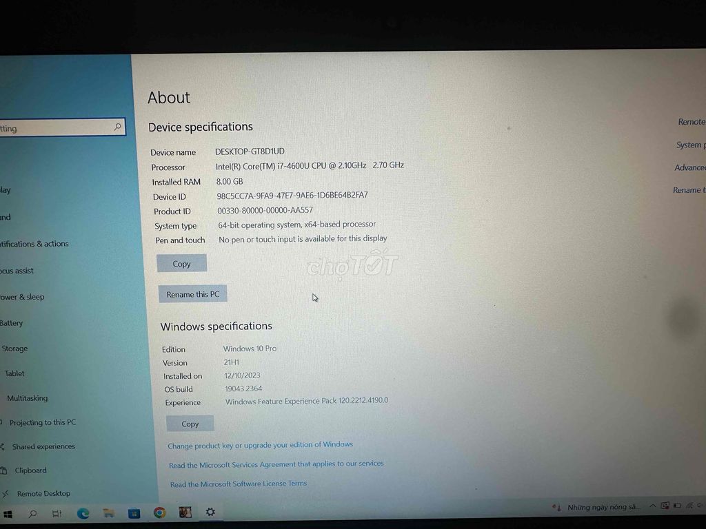 Dell Latitude E5540 i7 15.6 inch 8GB/128GB. Mua bán Laptop tại Thành phố Nam Định Nam Định được đăng bởi Trung hình 1