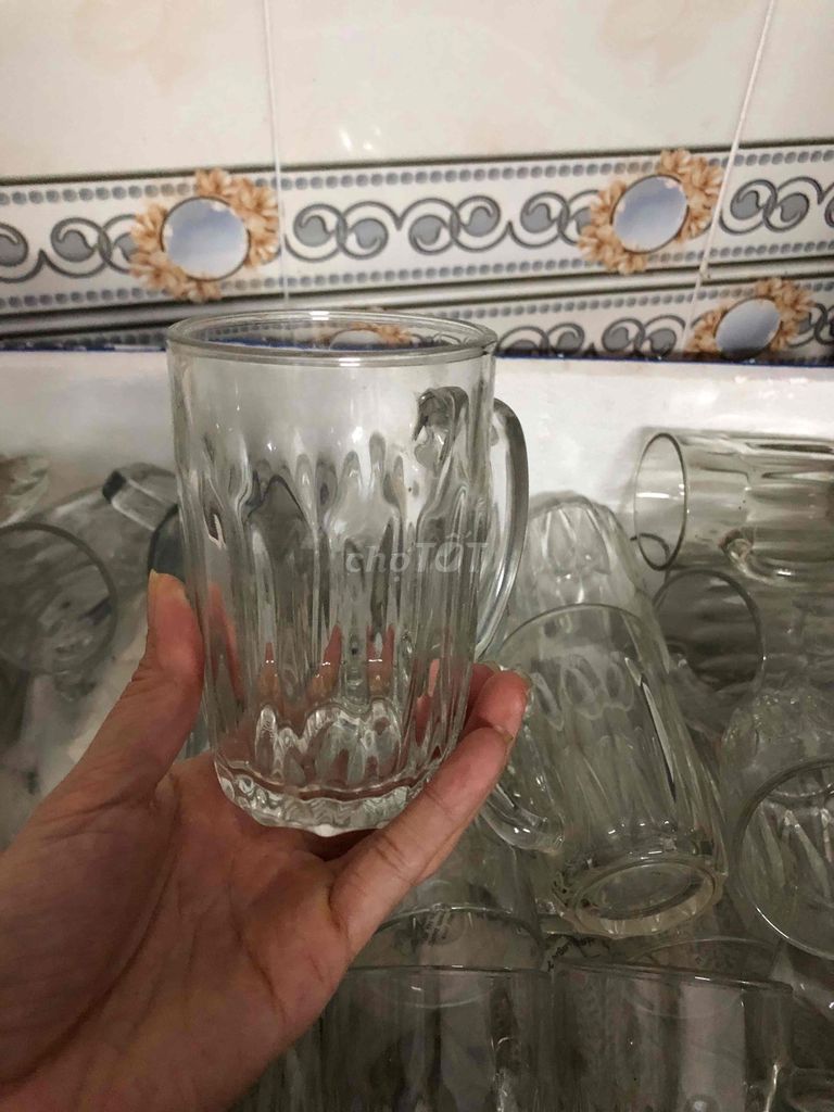 Ly thủy tinh uống nước trang trí. Mua bán Dụng cụ nhà bếp tại Thành phố Thuận An Bình Dương được đăng bởi Nguyen Xuyen hình 1