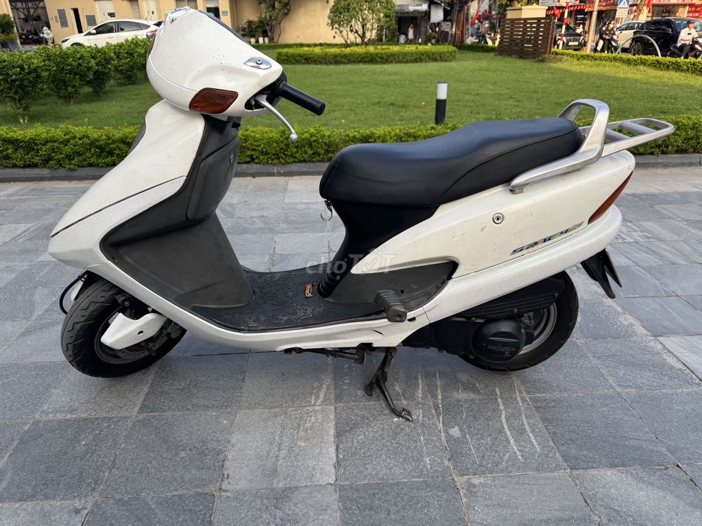 Honda Spacy 125 Trắng Nhật Bản biển đẹp