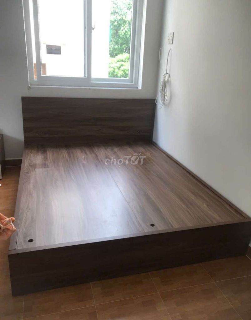 GIƯỜNG HỘP GỖ CÔNG NGHIỆP MDF 1M8*2M CÓ HỘP KÉO