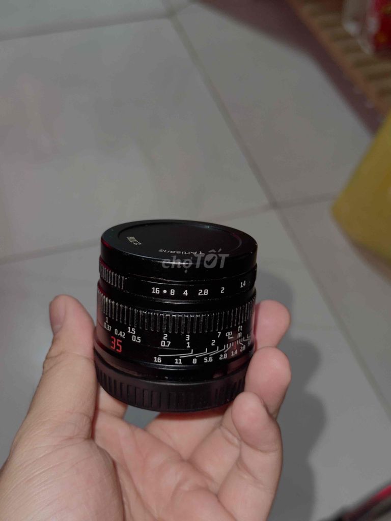 Ống kính 7Artisans MF 35mm F1.4 Mark I EF-M Đen. Mua bán Máy ảnh, Máy quay tại Quận 12 Tp Hồ Chí Minh được đăng bởi Gia Bảo hình 1