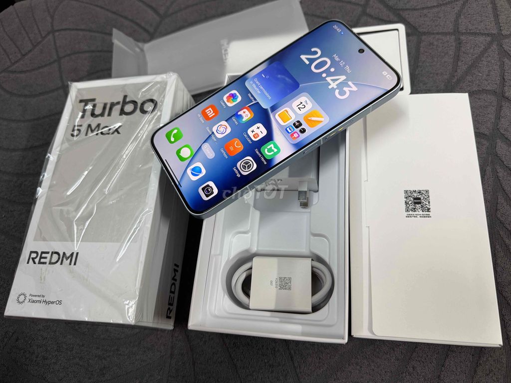 Xiaomi Redmi Turbo 5 Max 12GB/256GB. Mua bán Điện thoại tại Huyện Hóc Môn Tp Hồ Chí Minh được đăng bởi Đam mê công nghệ hình 1