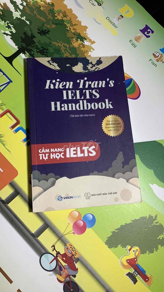 Sách cũ Kien Tran's IELTS Handbook Cẩm nang tự hoc