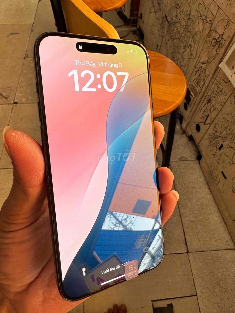 Apple iPhone 15 Pro Max 256GB Đen. Mua bán Điện thoại tại Thành phố Thuận An Bình Dương được đăng bởi cầm đồ Hà Minh Tâm  hình 1