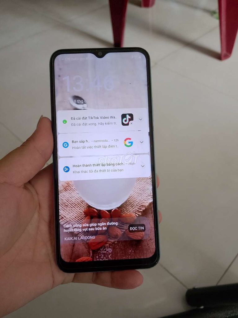 Realme C55 Xanh Màn hình sắc nét. Mua bán Điện thoại tại Thành phố Trà Vinh Trà Vinh được đăng bởi thanh thuý hình 1