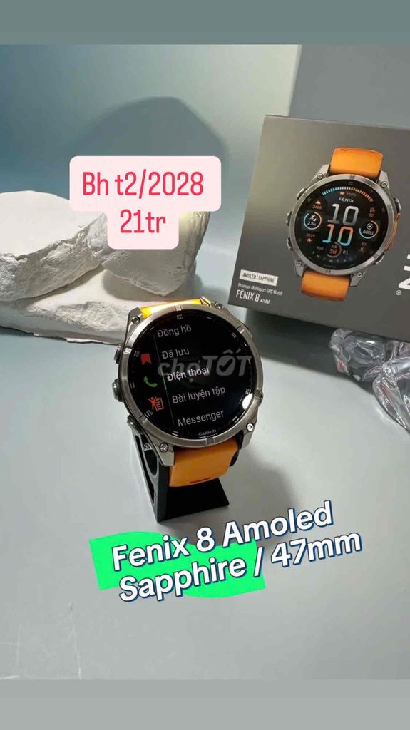 Garmin các dòng lướt. Mua bán Thiết bị đeo thông minh tại Quận 8 Tp Hồ Chí Minh được đăng bởi Dung Garmin chinh hang  hình 1