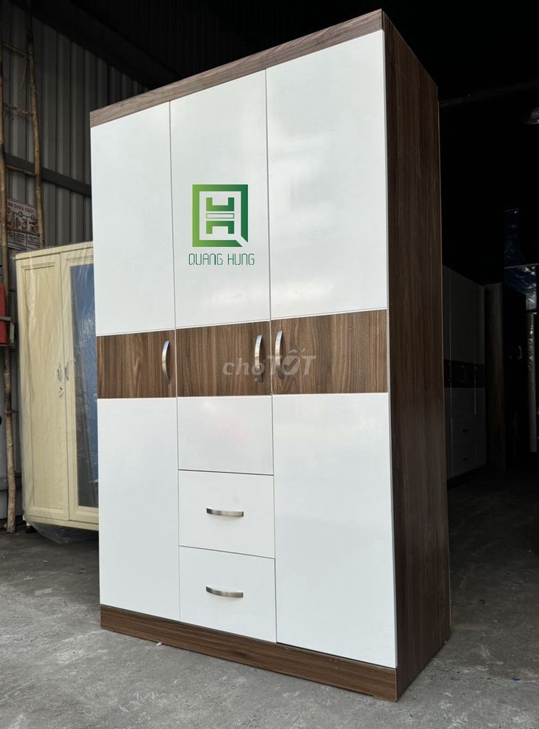 Tủ quần áo Gỗ MDF =TỦ QUẦN ÁO= TỦ GỖ MDF= TỦ MDF. Mua bán Tủ, kệ gia đình tại Quận Tân Phú Tp Hồ Chí Minh được đăng bởi Nội Thất Quang Hùng TD hình 1