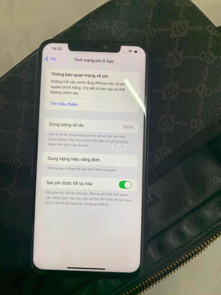 Apple iPhone 11 Pro Max 64GB Xám Đã qua sử dụng. Mua bán Điện thoại tại Quận Cái Răng Cần Thơ được đăng bởi văn thưởng hình 1