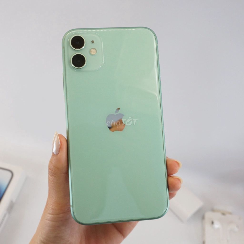 Apple iPhone 11 Xanh bạc hà Đã sử dụng. Mua bán Điện thoại tại Quận Long Biên Hà Nội được đăng bởi Nguyen Linh hình 1