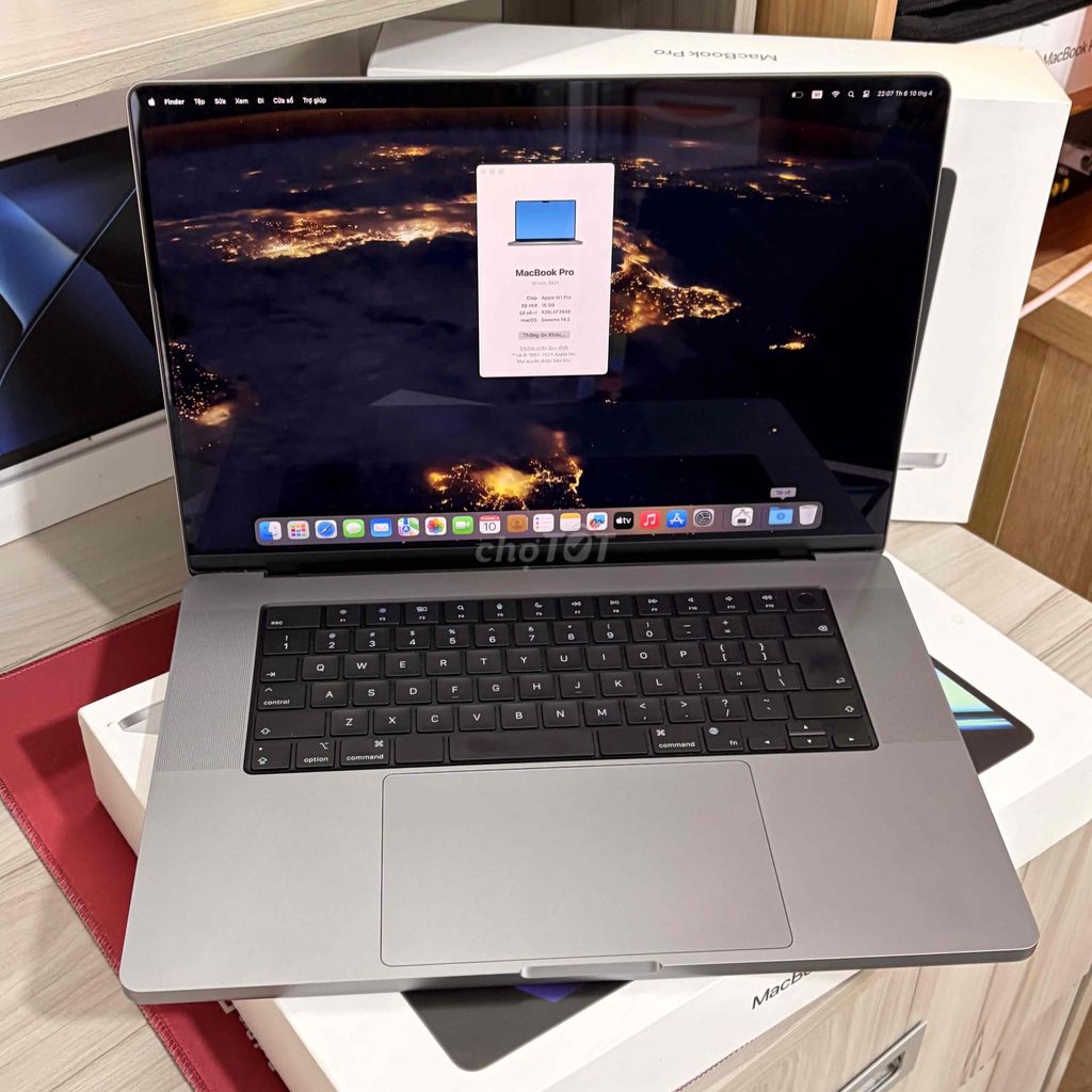 Apple MacBook Pro 16 M1 Pro 16GB/512GB. Mua bán Laptop tại Quận Bình Thạnh Tp Hồ Chí Minh được đăng bởi Mac Hiền 50 Nguyễn Cửu Vân hình 1