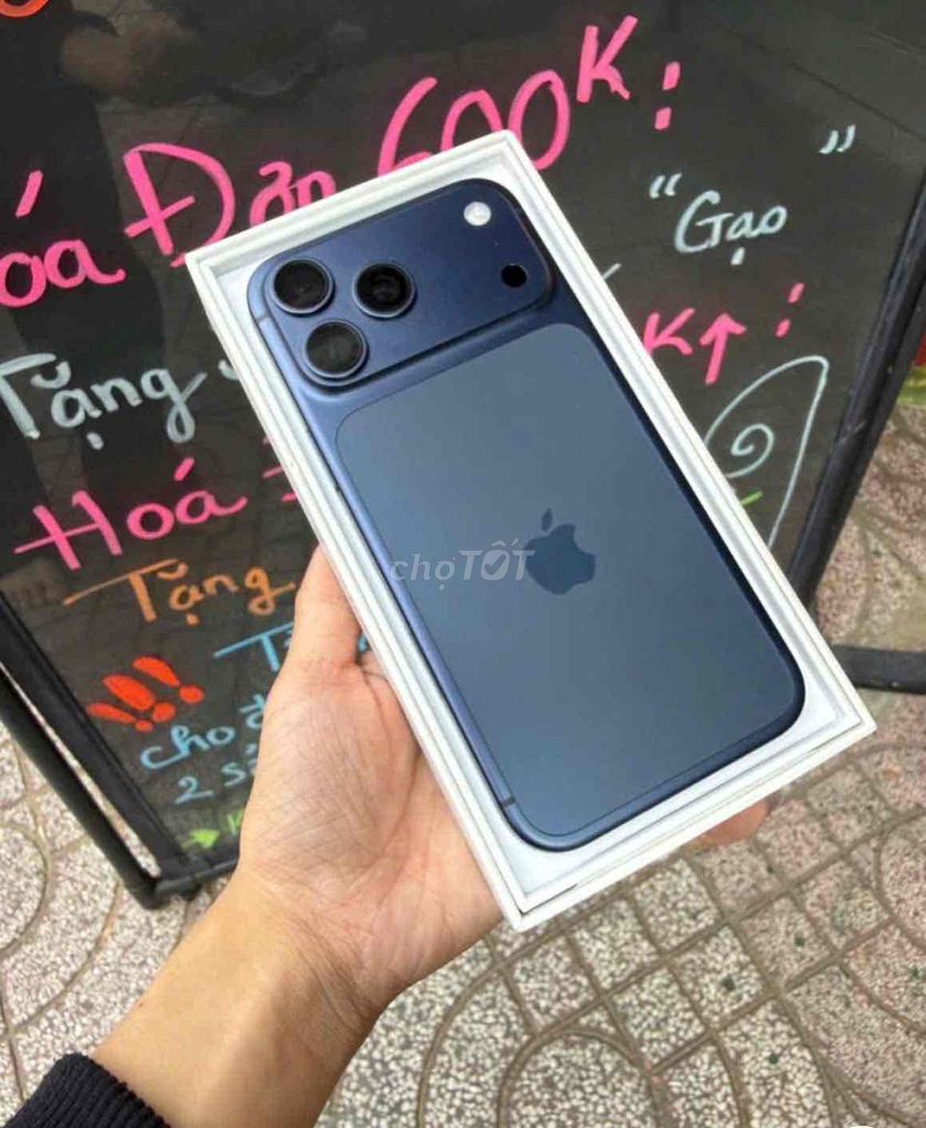 iPhone 17 Pro Max 512GB Xanh Mỹ fullbox. Mua bán Điện thoại tại Quận 3 Tp Hồ Chí Minh được đăng bởi Nam Á Mobile hình 1