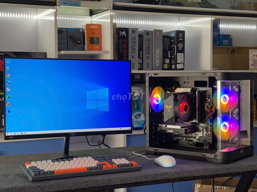 BỘ B460/i5 10400F/RAM 16G/VGA 4G/MÀN 24 INCH. Mua bán Máy tính để bàn tại Thành phố Buôn Ma Thuột Đắk Lắk được đăng bởi NGUYỄN VŨ TUẤN KIỆT hình 1