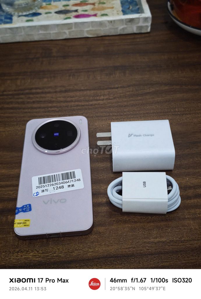 Vivo X200 Pro Mini 16/512 sạc 80w có ship COD. Mua bán Điện thoại tại Quận Hoàng Mai Hà Nội được đăng bởi Trần Ngọc Hiếu hình 1
