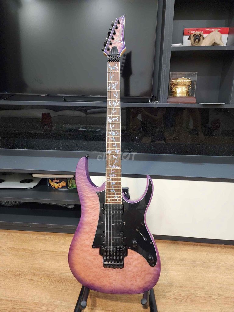 Guitar điện Nhật Ibanez RG350QM màu tím+đen. Mua bán Nhạc cụ tại Quận Cầu Giấy Hà Nội được đăng bởi Phan Vu Thuy Trang hình 1