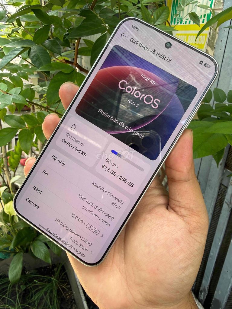 Oppo Find X9 256GB Bạc Đã sử dụng. Mua bán Điện thoại tại Huyện Bình Chánh Tp Hồ Chí Minh được đăng bởi Lâm mobiphone hình 1