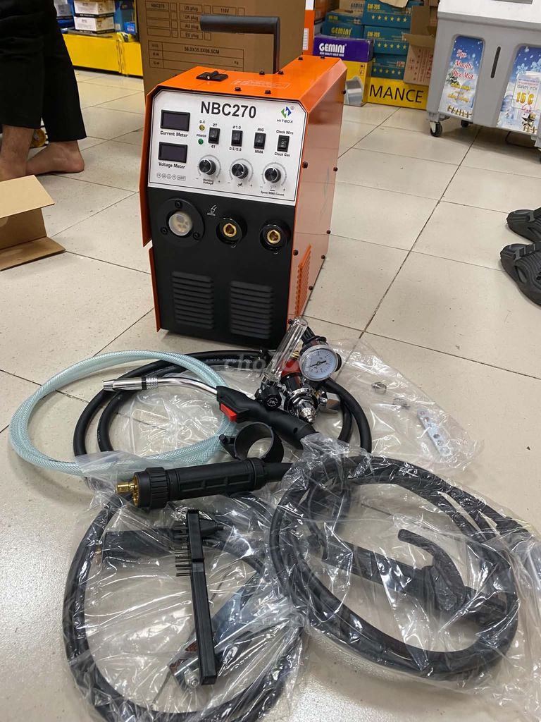 Máy hàn MIG Hitbox NBC270. Mua bán Đồ chuyên dụng, Giống nuôi trồng tại Thành phố Thủ Đức Tp Hồ Chí Minh được đăng bởi Bình Nam Bình Dương hình 1