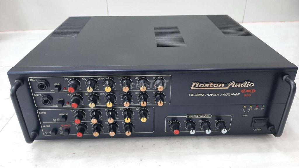 Ampli BOSTON PA-999II hàng xịn chính hãng Korea. Mua bán Tivi, Âm thanh tại Huyện Bình Chánh Tp Hồ Chí Minh được đăng bởi thanh lý đồ cũ  hình 1