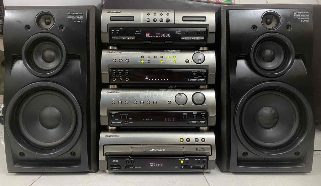 Dàn âm thanh Pioneer J990 Nhật Bản Bạc, Đen. Mua bán Tivi, Âm thanh tại Quận 12 Tp Hồ Chí Minh được đăng bởi Dũng hình 1