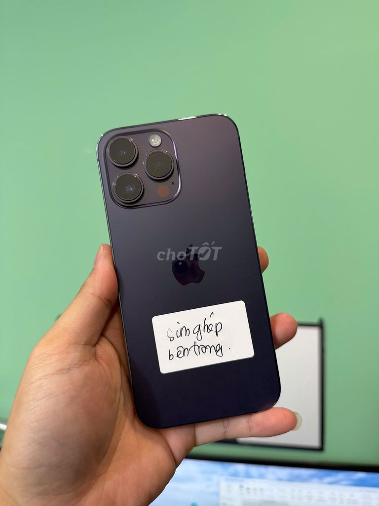 💦iphone 14 pro max lock 128gb đã cnc không lỗi . Mua bán Điện thoại tại Quận Thanh Xuân Hà Nội được đăng bởi Thành Vũ Mobile hình 1