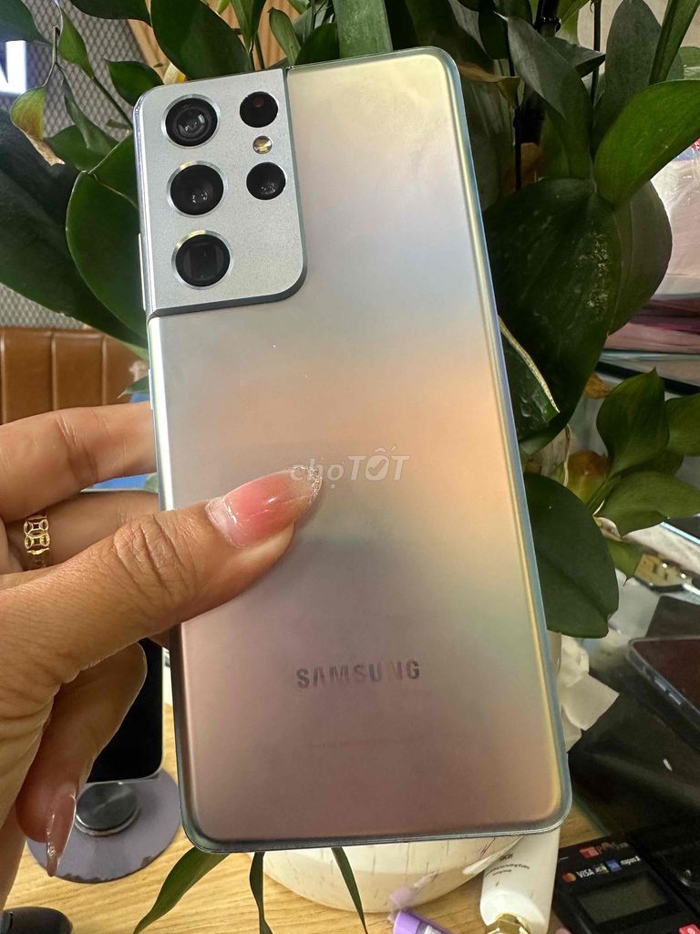 Samsung Galaxy S21 Ultra 5G 256GB Bạc. Mua bán Điện thoại tại Quận Bình Tân Tp Hồ Chí Minh được đăng bởi Bích Trâm hình 1