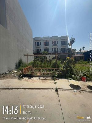 Bán lô đất 60m2 tại Quỳnh Hoàng An Dương Hải Phòng