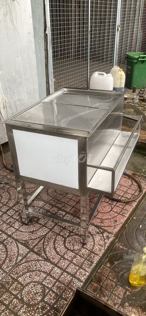 Thùng đá Inox 304 Giữ nhiệt Bạc. Mua bán Nội thất, đồ gia dụng khác tại Quận Tân Bình Tp Hồ Chí Minh được đăng bởi Julie Nguyen hình 1