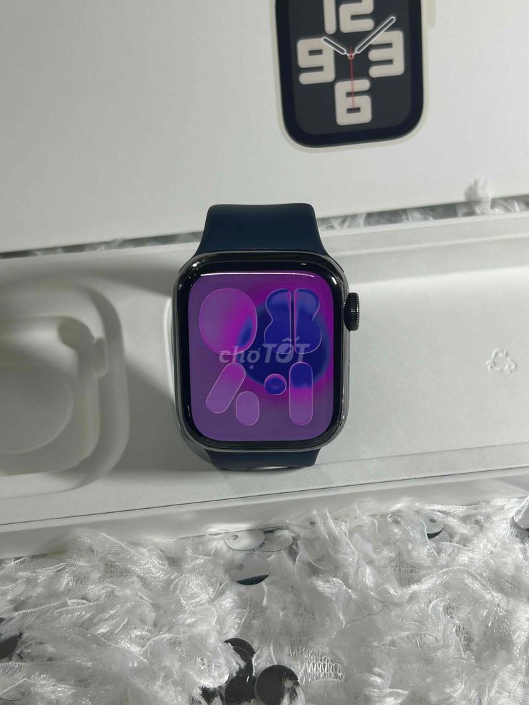 Apple Watch Series 7 41mm Thép Đen. Mua bán Thiết bị đeo thông minh tại Quận 5 Tp Hồ Chí Minh được đăng bởi A C V N hình 1