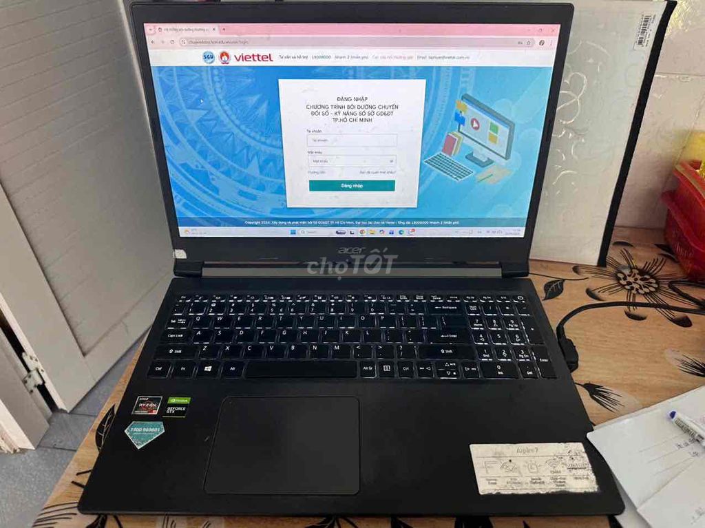 Acer Aspire A715-42G Ryzen 5 8GB/238GB. Mua bán Laptop tại Huyện Long Điền Bà Rịa - Vũng Tàu được đăng bởi Hoàng Quý hình 1