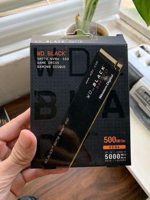 SSD Ổ cứng WD BLACK SN770 500GB M2 PCIe