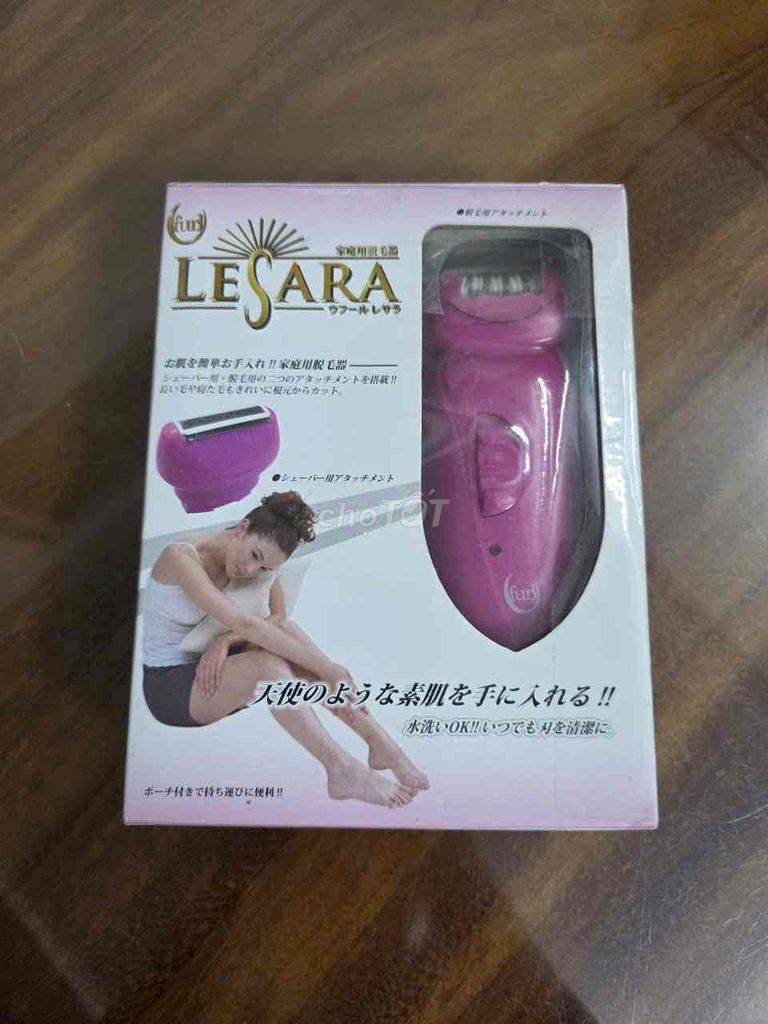Máy nhổ lông Lesara Hồng Nhật Bản Sạc điện. Mua bán Phụ kiện thời trang khác tại Thị xã Tân Châu An Giang được đăng bởi kim phụng chuyên hàng nhật  hình 1