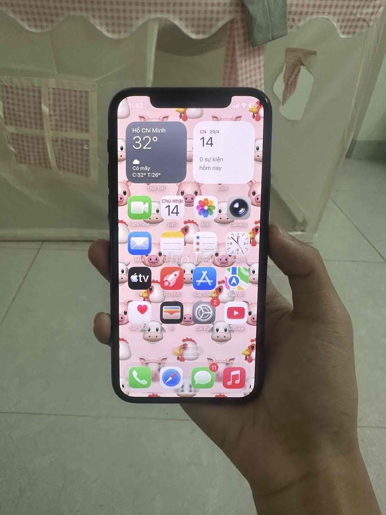 Apple iPhone 11 Pro Xám. Mua bán Điện thoại tại Quận Long Biên Hà Nội được đăng bởi nam nguyễn hình 1