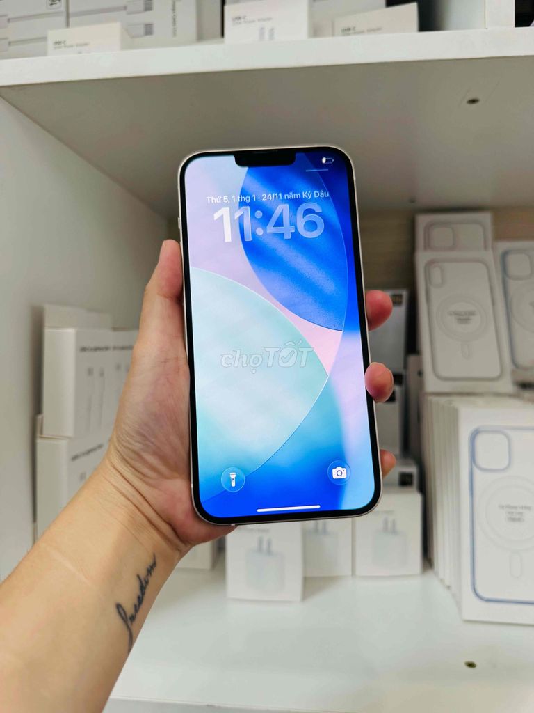 Apple iPhone 14 Plus 128GB Trắng. Mua bán Điện thoại tại Thành phố Long Xuyên An Giang được đăng bởi Khoa Knmobile An Giang hình 1