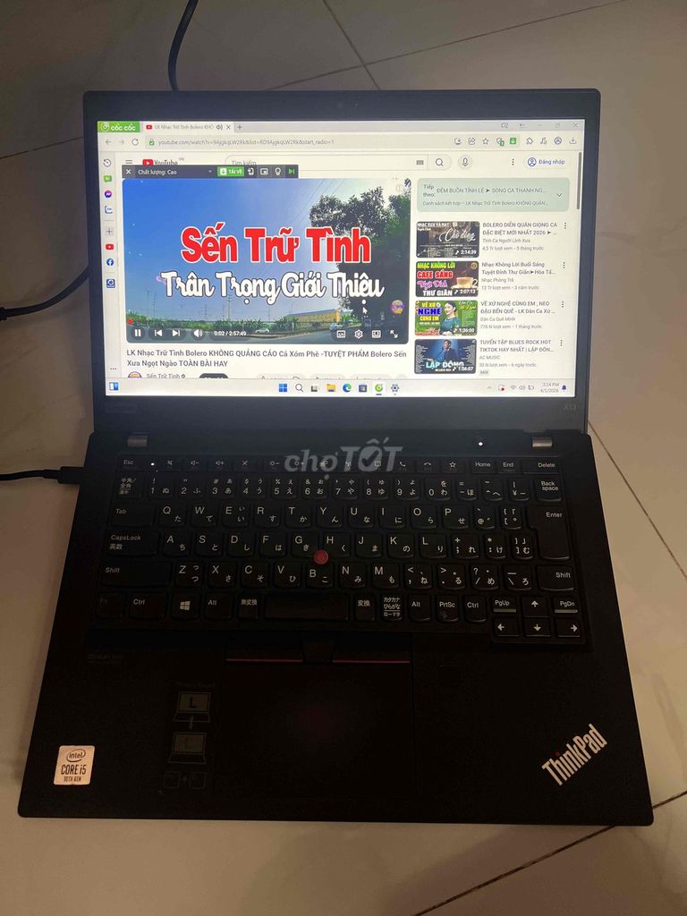 Lenovo ThinkPad X13 i5-10th 16GB/256GB Pin trâu. Mua bán Laptop tại Quận Hải Châu Đà Nẵng được đăng bởi Tuấn Màn Hình PC hình 1