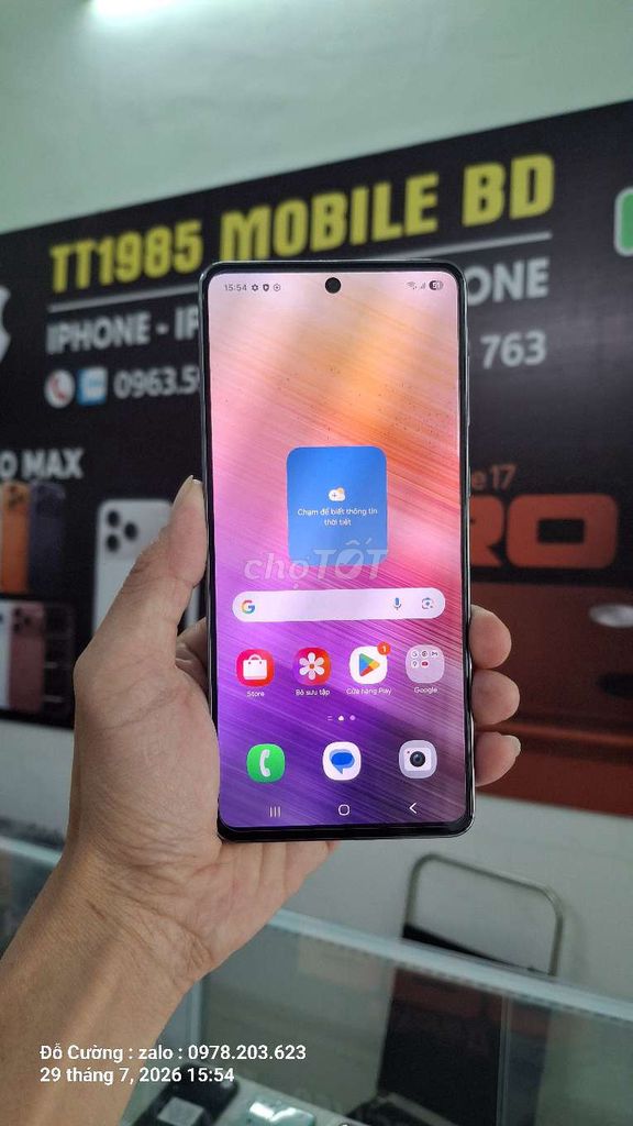 Samsung Galaxy A73 5G 128GB. Mua bán Điện thoại tại Thành phố Thủ Dầu Một Bình Dương được đăng bởi TTMobileBD hình 1