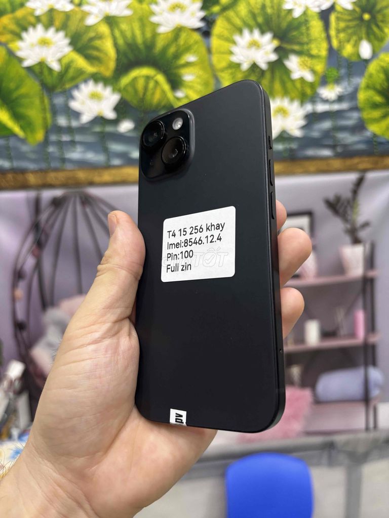 iPhone 15 256GB Đen Quốc tế. Mua bán Điện thoại tại Quận Bắc Từ Liêm Hà Nội được đăng bởi Cửa hàng Bính Táo hình 1