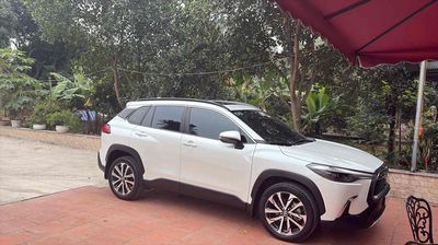 Toyota Corolla Cross Trắng. Mua bán Ô tô tại Huyện Tam Dương Vĩnh Phúc được đăng bởi Hải  hình 1